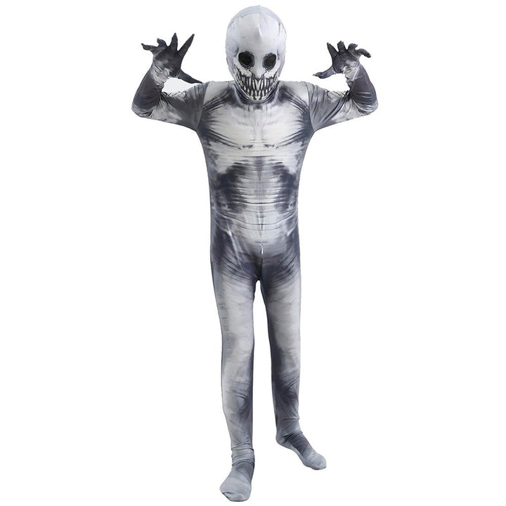 Little Boys Girls Demon Ghost Leotard Halloween Cosplay Party Costume